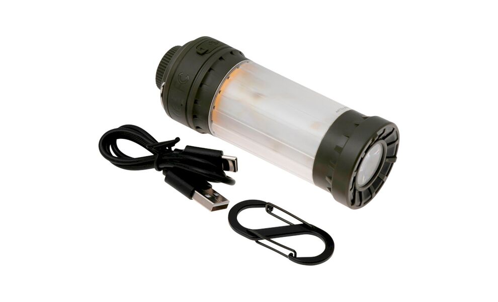 Кемпінговий ліхтар акумуляторний Fenix CL22R (Wild Green): червоне світло, RGB-світло, USB Type-C, Колір корпусу: Wild Green, зображення 7