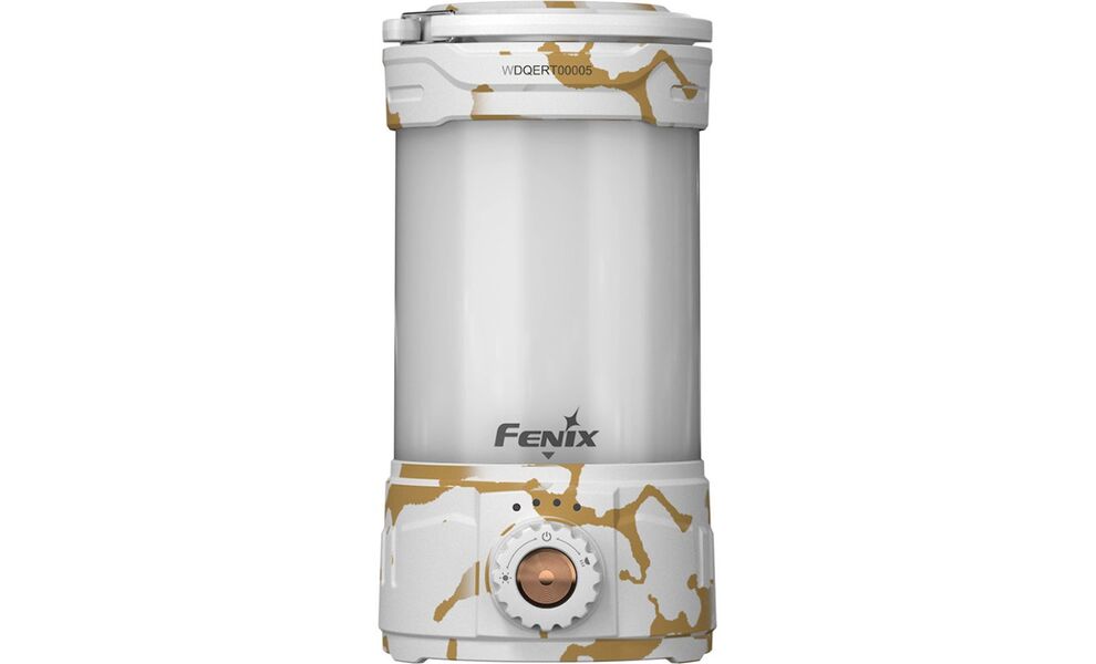 Кемпінговий ліхтар з акумулятором та функцією павербанк Fenix CL26R Pro (White Marble): червоне світло, USB Type-C, Колір корпусу: White Marble, зображення 2