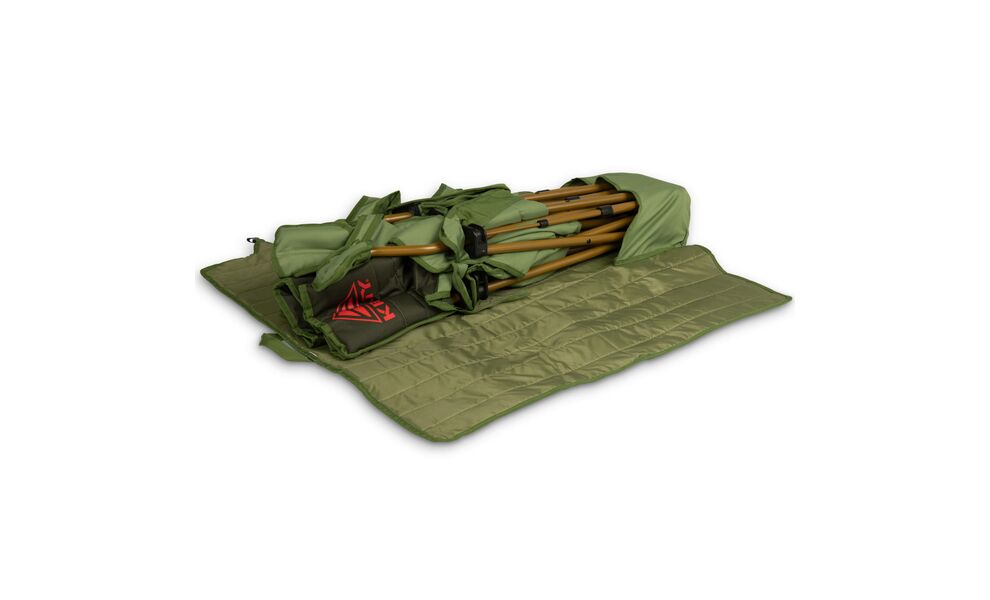 Двомісне розкладне крісло на природу Kelty Low Loveseat (Dill-Duffle), Колір виробника: Dill-Duffle, зображення 5