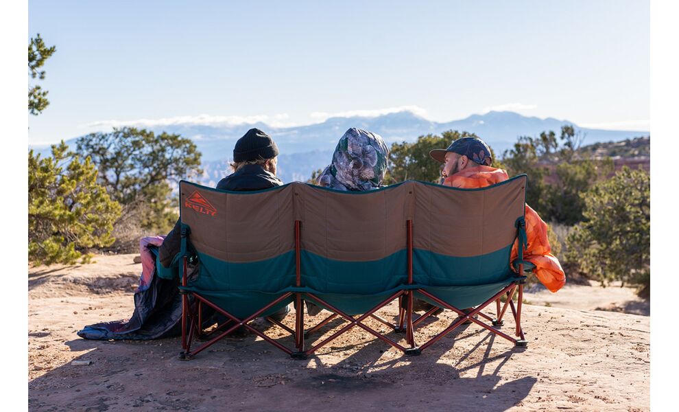 3-місне розкладне крісло з низькою посадкою Kelty Lowdown Couch (Dill-Duffle), Колір виробника: Dill-Duffle, зображення 9