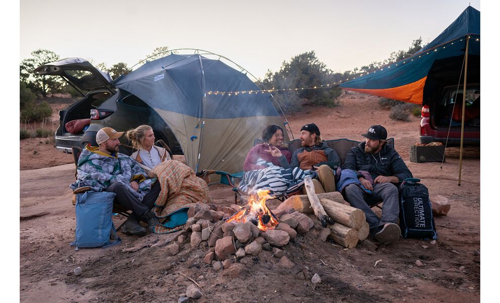 3-місне розкладне крісло з низькою посадкою Kelty Lowdown Couch (Dill-Duffle), Колір виробника: Dill-Duffle, зображення 10