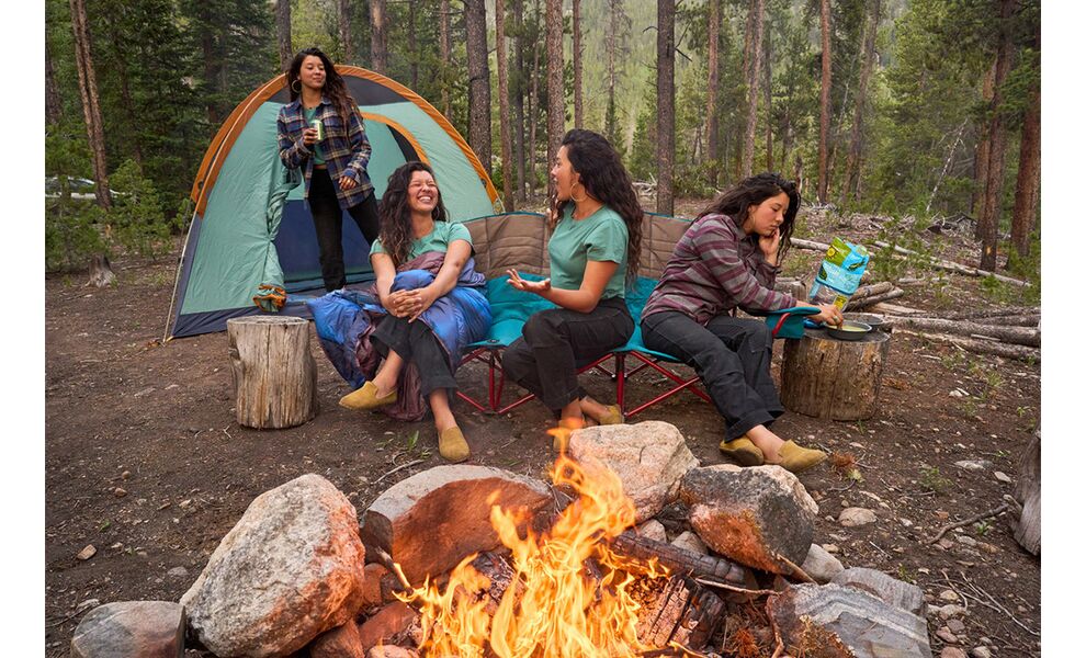 3-місне розкладне крісло з низькою посадкою Kelty Lowdown Couch (Dill-Duffle), Колір виробника: Dill-Duffle, зображення 11