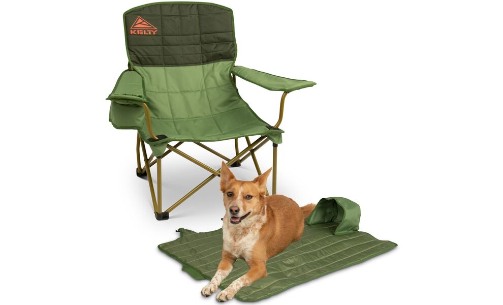 Кемпінгове розкладне крісло з низькою посадкою Kelty Lowdown (Bungee Cord-Beluga), Колір виробника: Bungee Cord-Beluga, зображення 3