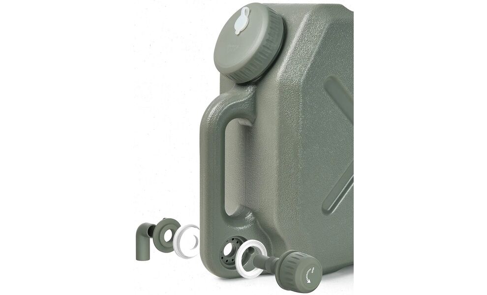 Пластикова каністра для води з краном Naturehike CNH22CJ018 (Green) на 12 л, Об'єм: 12, Колір виробника: Green, зображення 10