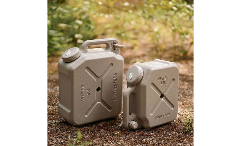 Пластикова каністра для води з краном Naturehike CNH22CJ018 (Green) на 12 л, Об'єм: 12, Колір виробника: Green, зображення 16