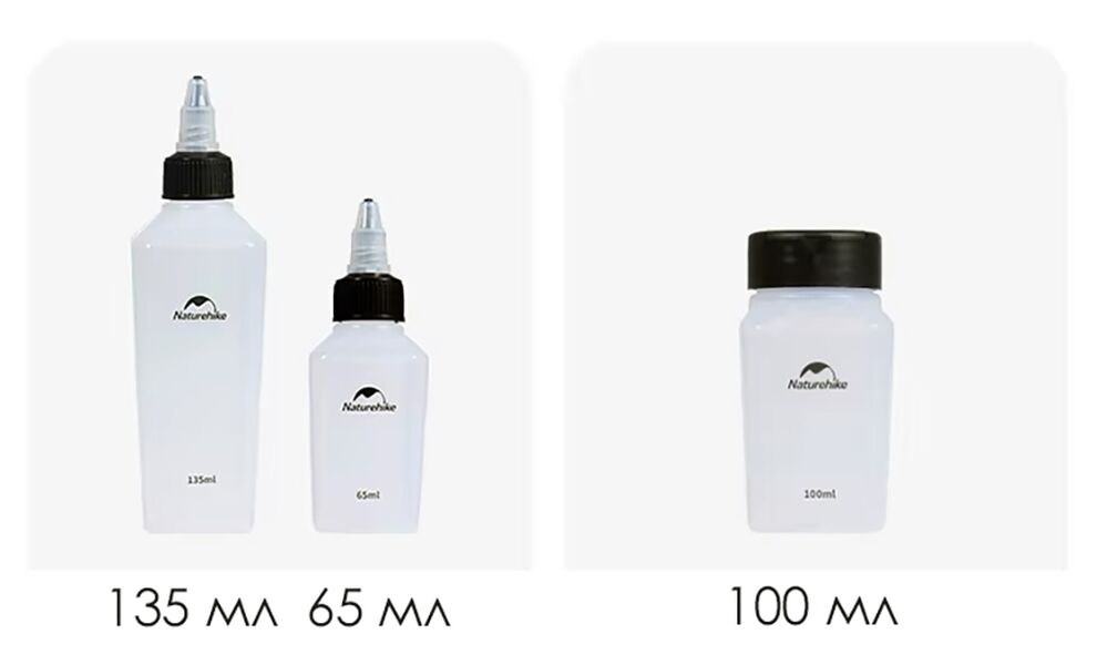 Кемпінговий набір ємностей для спецій Naturehike CNH22CJ043, 6 предметів, Тип розміру: 6 предметів, зображення 3
