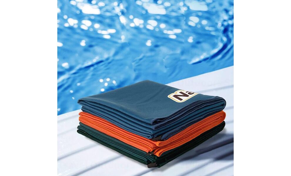 Швидкосохнучий рушник з мікрофібри з чохлом Naturehike Quick Drying Towel - M (Blue), 90x38 см, Тип розміру:  M, Колір: Blue, зображення 9