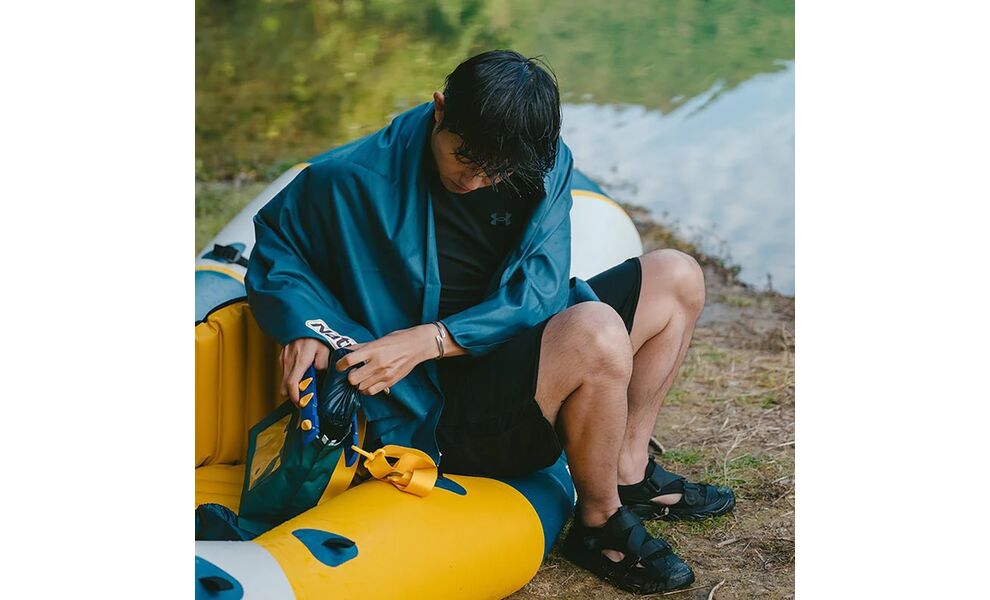 Швидкосохнучий рушник з мікрофібри з чохлом Naturehike Quick Drying Towel - L (Green), 156x80 см, Тип розміру: L, Колір: Green, зображення 8