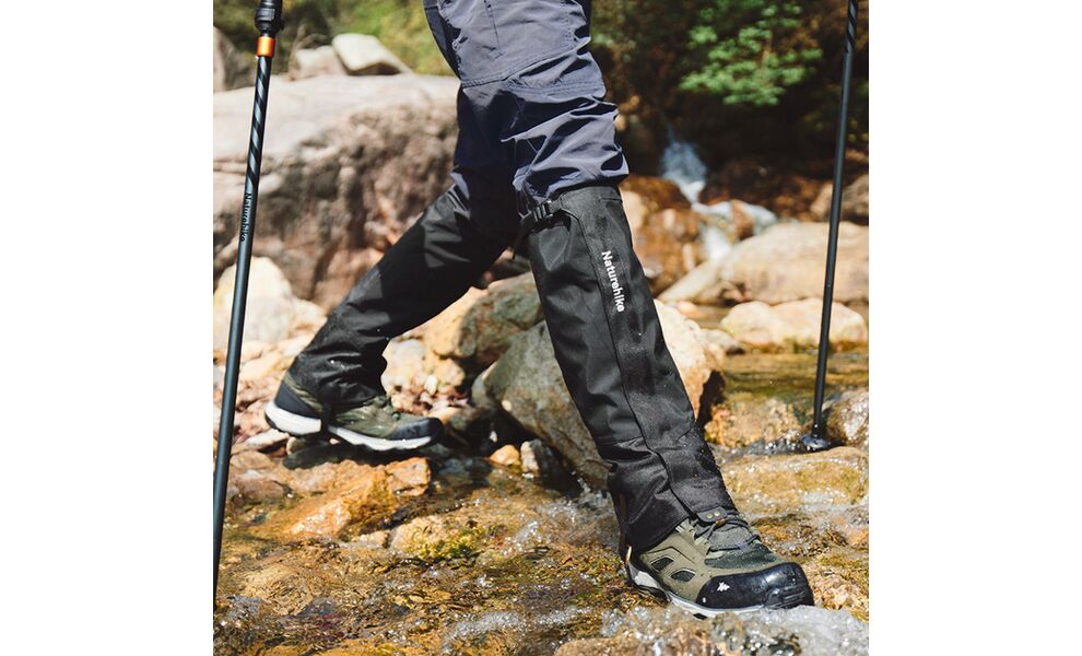 Гетри Naturehike CNK2450DS011, Колір виробника: Black, Розмір виробника: L (розмір взуття EU 44-46), зображення 5