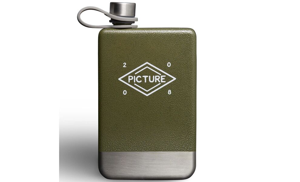 Подарунковий набір Picture Organic Bivouac Party Set (фляга + рюмки), з чохлом, Об'єм: 270, Колір: Military, зображення 2