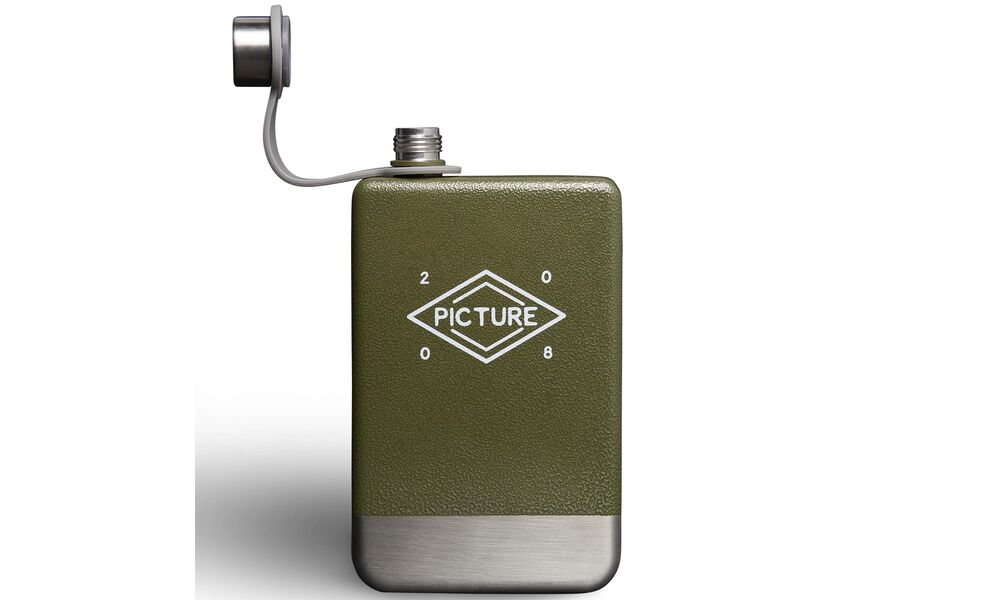 Подарунковий набір Picture Organic Bivouac Party Set (фляга + рюмки), з чохлом, Об'єм: 270, Колір: Military, зображення 4