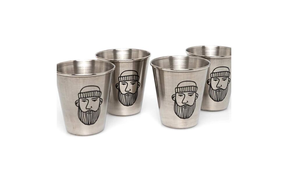 Подарунковий набір Picture Organic Bivouac Party Set (фляга + рюмки), з чохлом, Об'єм: 270, Колір: Military, зображення 6