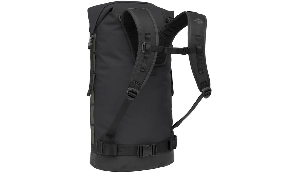 Герморюкзак Sea to Summit Big River Dry Backpack (Jet Black), 50 л, Об'єм: 50, Колір виробника: Jet Black, зображення 2