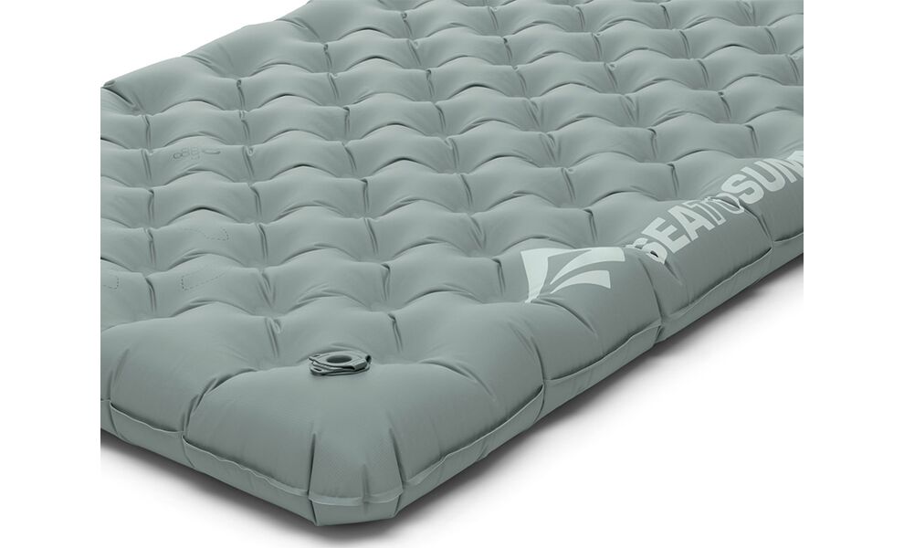 Надувний каремат Sea to Summit Ether Light XR Insulated - Large Rectangular: з мішком-насосом, Товщина: 10, Тип розміру: Large Rectangular, Колір виробника: Dark Grey, зображення 6