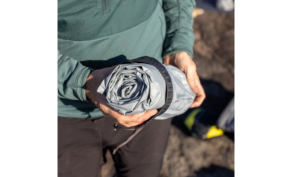 Надувний каремат Sea to Summit Ether Light XR Insulated - Regular Rectangular Wide: з мішком-насосом, Товщина: 10, Тип розміру: Regular Rectangular Wide, Колір виробника: Dark Grey, зображення 11