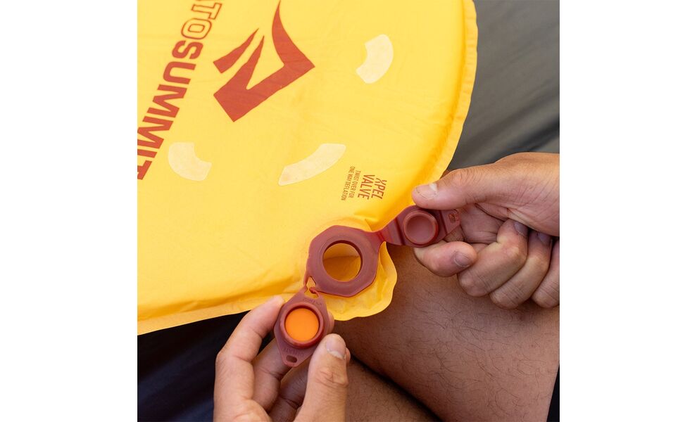 Самонадувний каремат Sea to Summit Pursuit Plus - Regular Rectangular, Товщина: 7,5, Тип розміру: Regular Rectangular, Колір виробника: Zinnia Orange, зображення 15