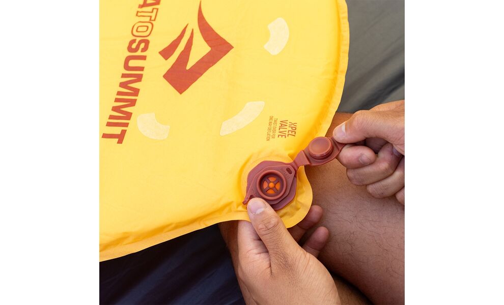 Самонадувний каремат Sea to Summit Pursuit Plus - Regular Rectangular, Товщина: 7,5, Тип розміру: Regular Rectangular, Колір виробника: Zinnia Orange, зображення 16