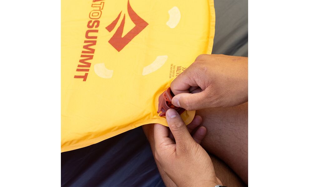 Самонадувний каремат Sea to Summit Pursuit Plus - Regular Rectangular, Товщина: 7,5, Тип розміру: Regular Rectangular, Колір виробника: Zinnia Orange, зображення 17