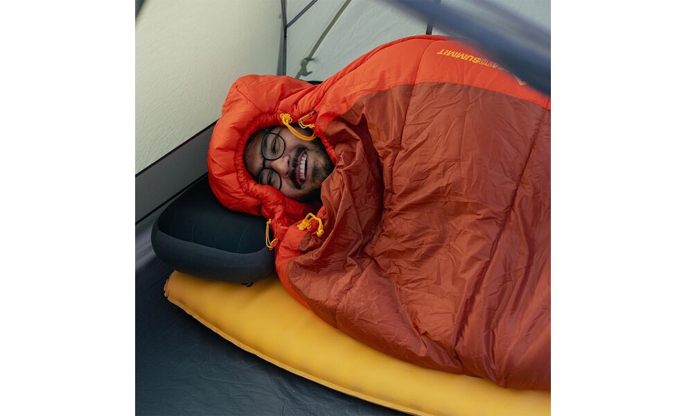 Самонадувний каремат Sea to Summit Pursuit Plus - Regular Rectangular, Товщина: 7,5, Тип розміру: Regular Rectangular, Колір виробника: Zinnia Orange, зображення 23