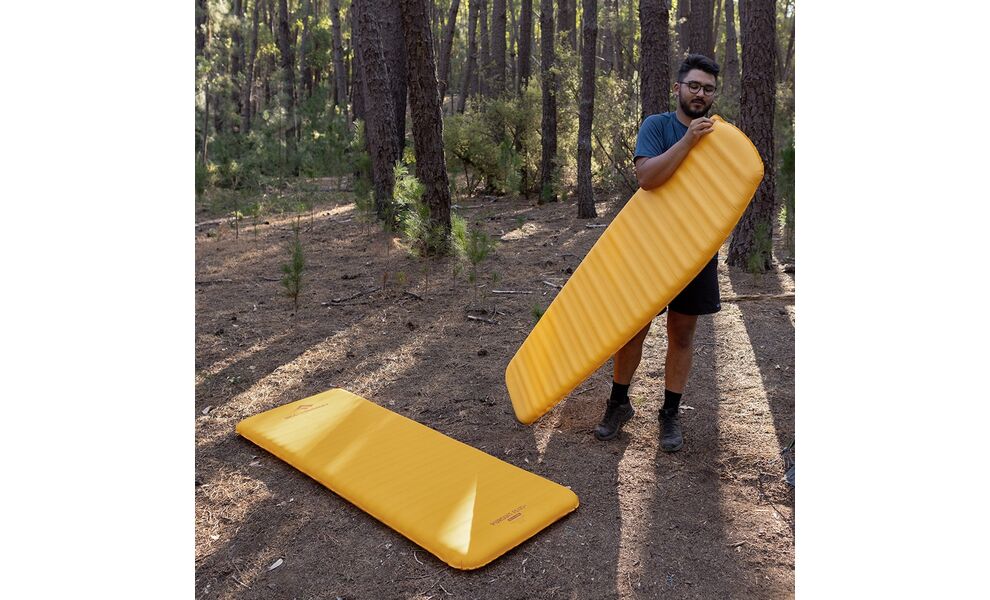 Самонадувний каремат Sea to Summit Pursuit Plus - Regular Rectangular, Товщина: 7,5, Тип розміру: Regular Rectangular, Колір виробника: Zinnia Orange, зображення 24