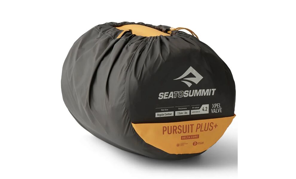 Самонадувний каремат Sea to Summit Pursuit Plus - Regular Rectangular, Товщина: 7,5, Тип розміру: Regular Rectangular, Колір виробника: Zinnia Orange, зображення 5