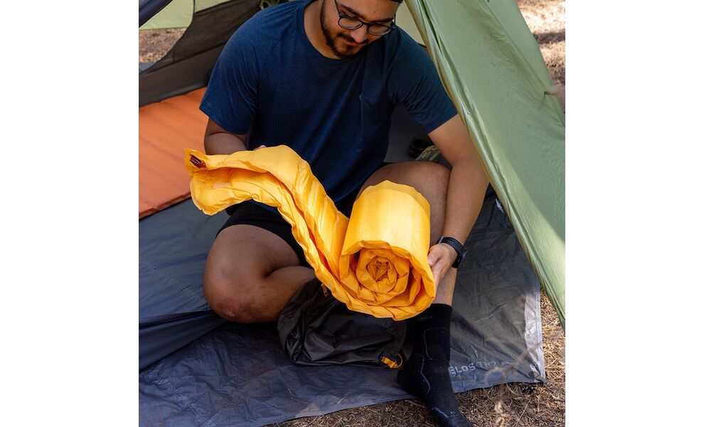 Самонадувний каремат Sea to Summit Pursuit Plus - Regular Rectangular, Товщина: 7,5, Тип розміру: Regular Rectangular, Колір виробника: Zinnia Orange, зображення 13