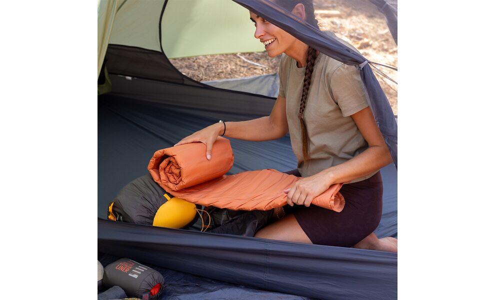 Самонадувний каремат Sea to Summit Pursuit SI - Regular Rectangular, Товщина: 5, Тип розміру: Regular Rectangular, Колір виробника: Bombay Brown, зображення 14