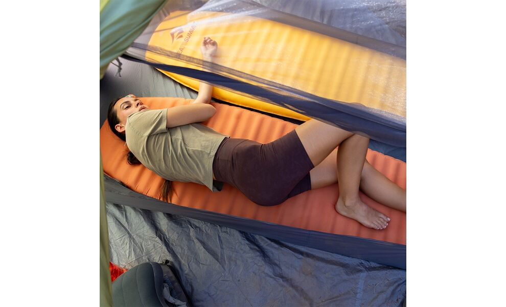 Самонадувний каремат Sea to Summit Pursuit SI - Regular Rectangular, Товщина: 5, Тип розміру: Regular Rectangular, Колір виробника: Bombay Brown, зображення 23