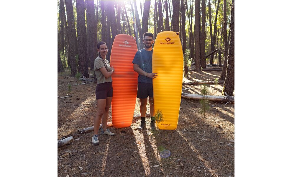 Самонадувний каремат Sea to Summit Pursuit SI - Regular Rectangular, Товщина: 5, Тип розміру: Regular Rectangular, Колір виробника: Bombay Brown, зображення 26