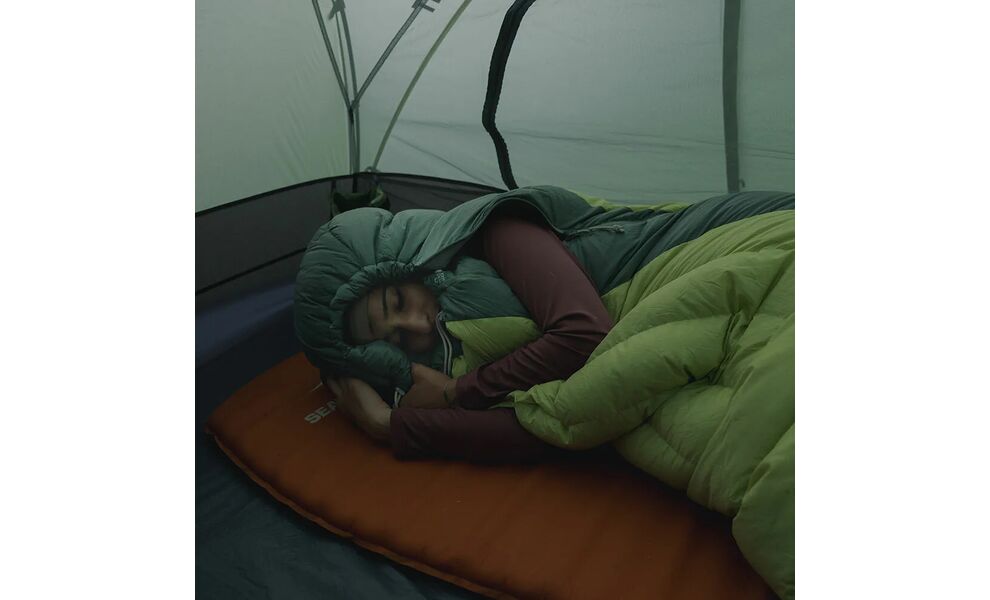 Самонадувний каремат Sea to Summit Pursuit SI - Regular Rectangular, Товщина: 5, Тип розміру: Regular Rectangular, Колір виробника: Bombay Brown, зображення 28