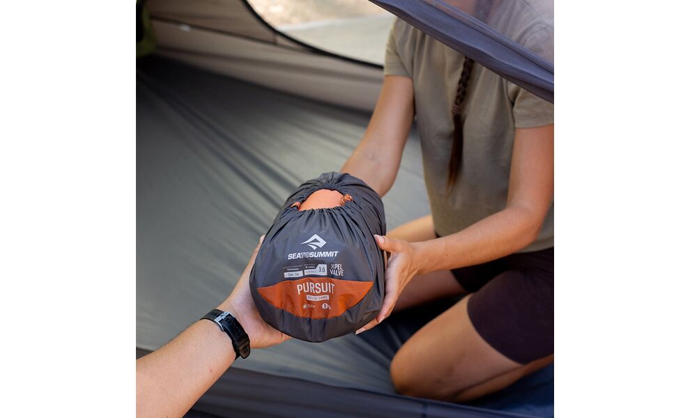 Самонадувний каремат Sea to Summit Pursuit SI - Regular Rectangular, Товщина: 5, Тип розміру: Regular Rectangular, Колір виробника: Bombay Brown, зображення 11