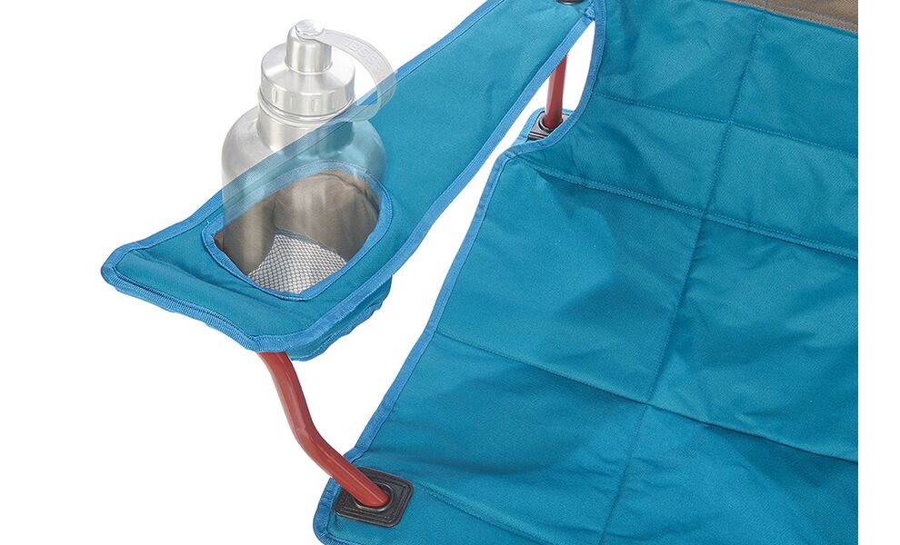 Кемпінгове розкладне крісло з регулюванням нахилу спинки Kelty Deluxe Lounge (Bungee Cord-Beluga), Колір виробника: Bungee Cord-Beluga, зображення 7