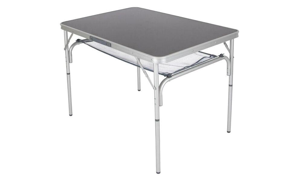 Розкладний стіл з поличкою Bo-Camp Table - 100x70x70 см, Тип розміру: 100x70x70 см, Колір: Grey, зображення 2