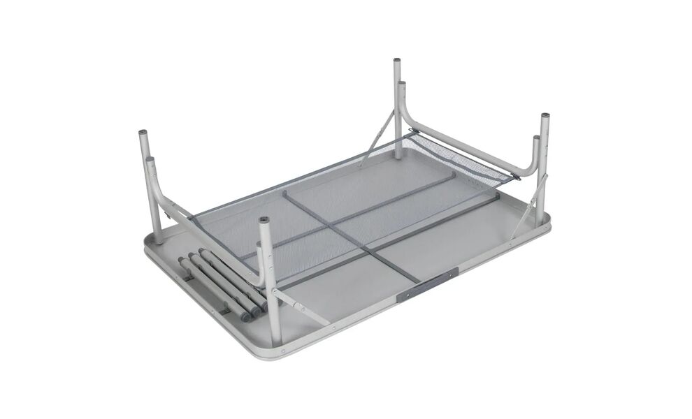 Розкладний стіл з поличкою Bo-Camp Table - 100x70x70 см, Тип розміру: 100x70x70 см, Колір: Grey, зображення 6
