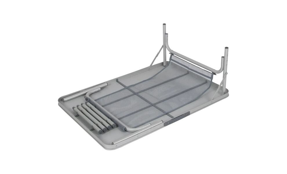 Розкладний стіл з поличкою Bo-Camp Table - 100x70x70 см, Тип розміру: 100x70x70 см, Колір: Grey, зображення 7