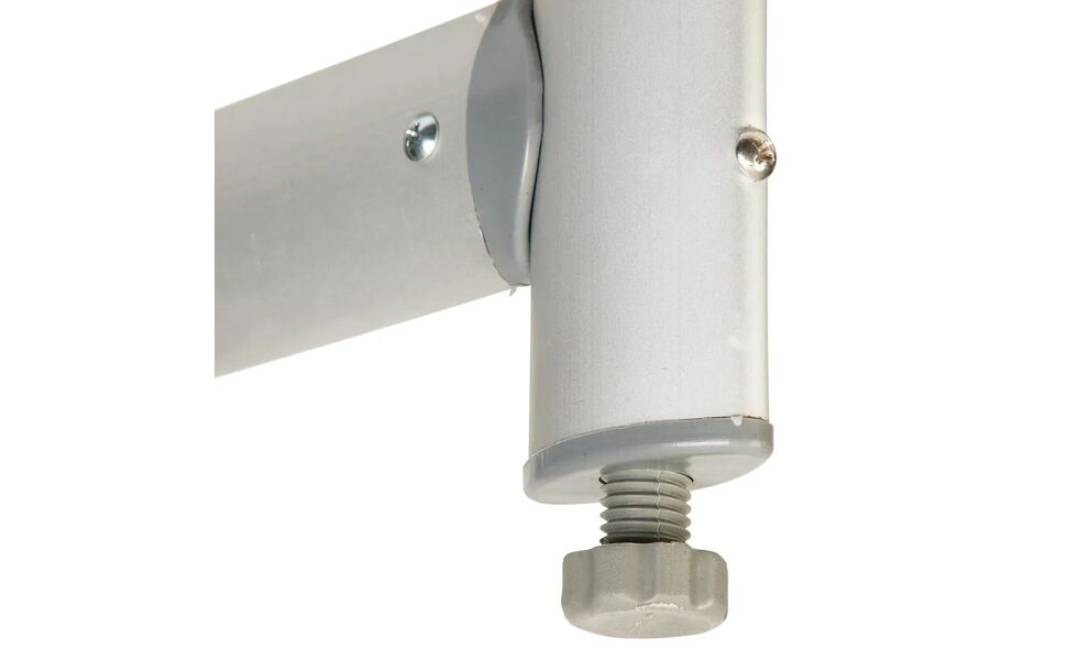 Розкладний стіл з поличкою Bo-Camp Case Model Oval - 150x80x70 см, Тип розміру: 150x80x70 см, Колір: Grey, зображення 5