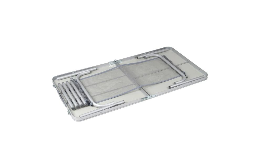 Розкладний стіл з поличкою Bo-Camp Premium - 120x60x70 см, Тип розміру: 120x60x70 см, Колір: Grey, зображення 3