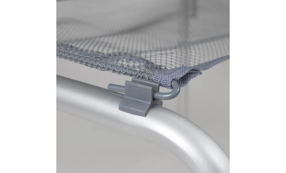 Розкладний стіл з поличкою Bo-Camp Premium - 120x60x70 см, Тип розміру: 120x60x70 см, Колір: Grey, зображення 7