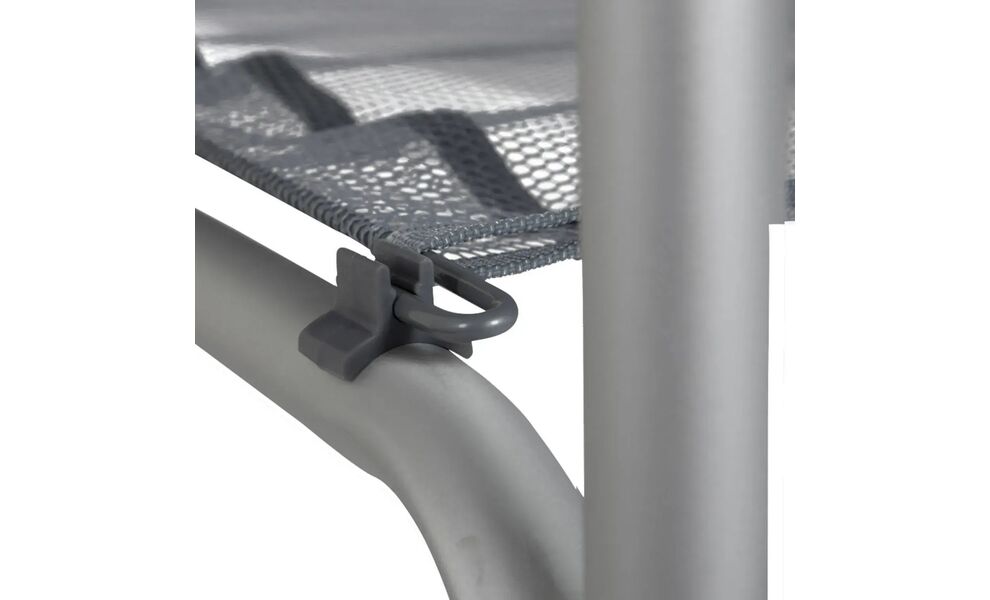 Розкладний стіл з поличкою Bo-Camp Premium - 100x70x70 см, Тип розміру: 100x70x70 см, Колір: Grey, зображення 10