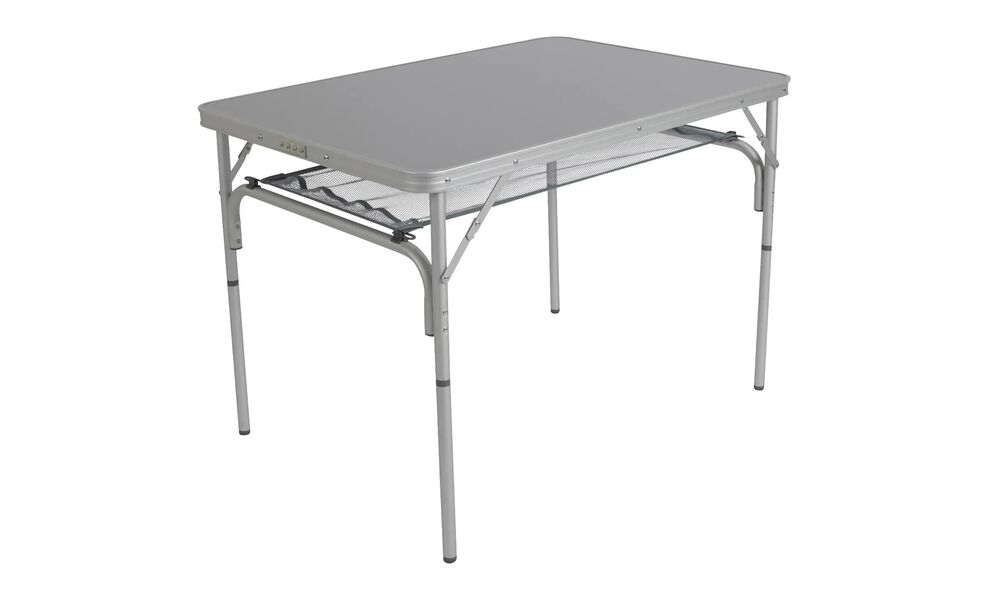 Розкладний стіл з поличкою Bo-Camp Premium - 100x70x70 см, Тип розміру: 100x70x70 см, Колір: Grey, зображення 2