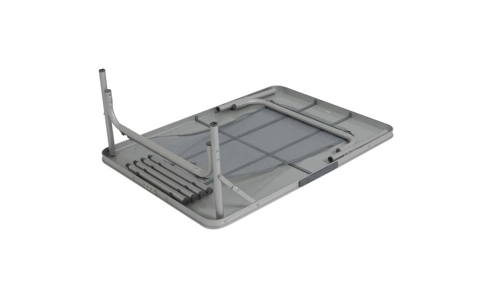 Розкладний стіл з поличкою Bo-Camp Premium - 100x70x70 см, Тип розміру: 100x70x70 см, Колір: Grey, зображення 6