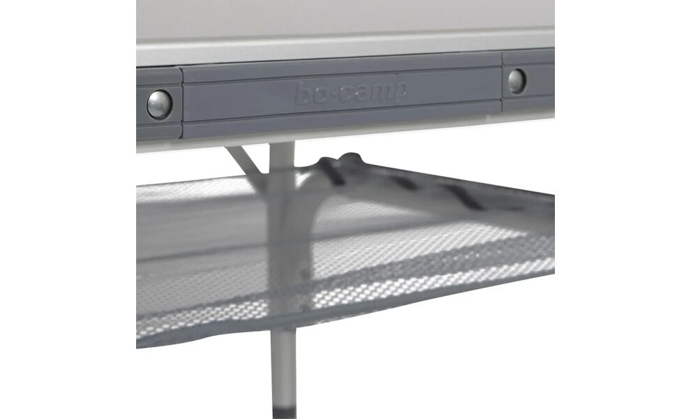 Розкладний стіл з поличкою Bo-Camp Premium - 100x70x70 см, Тип розміру: 100x70x70 см, Колір: Grey, зображення 9
