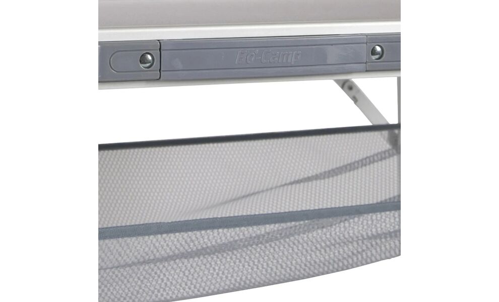 Розкладний стіл з поличкою Bo-Camp Premium - 118x78x70 см, Тип розміру: 118x78x70 см, Колір: Grey, зображення 12