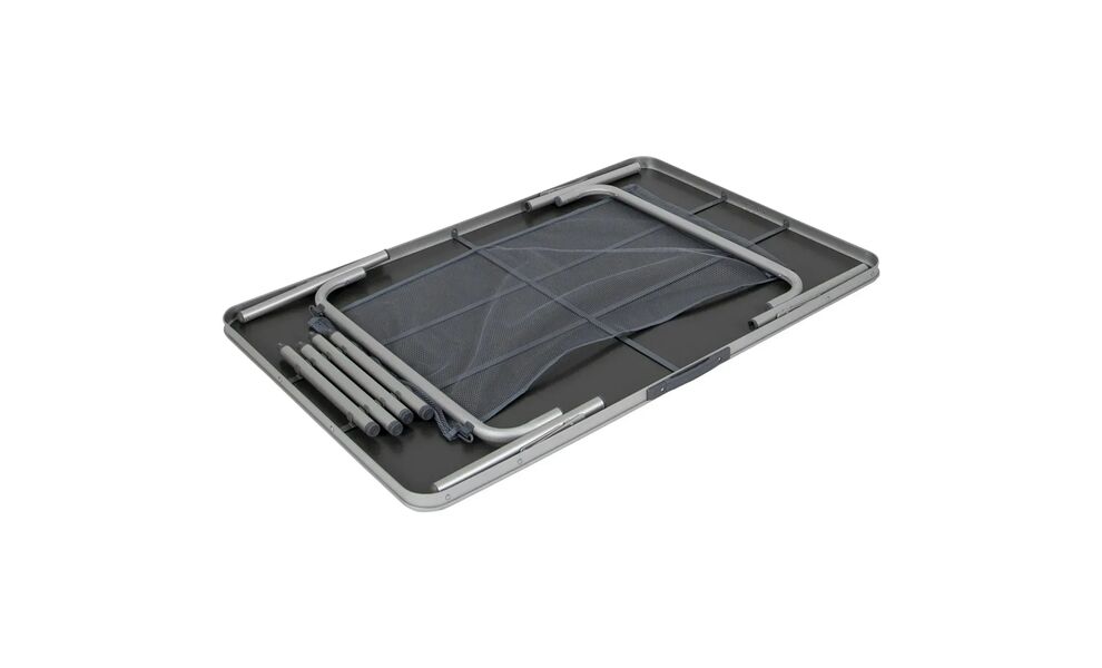 Розкладний стіл з поличкою Bo-Camp Premium - 118x78x70 см, Тип розміру: 118x78x70 см, Колір: Grey, зображення 9