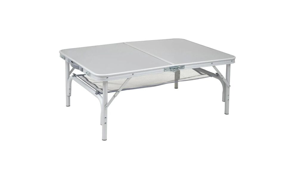 Розкладний стіл з поличкою Bo-Camp Premium - 90x60x81 см, Тип розміру: 90x60x81 см, Колір: Grey, зображення 2