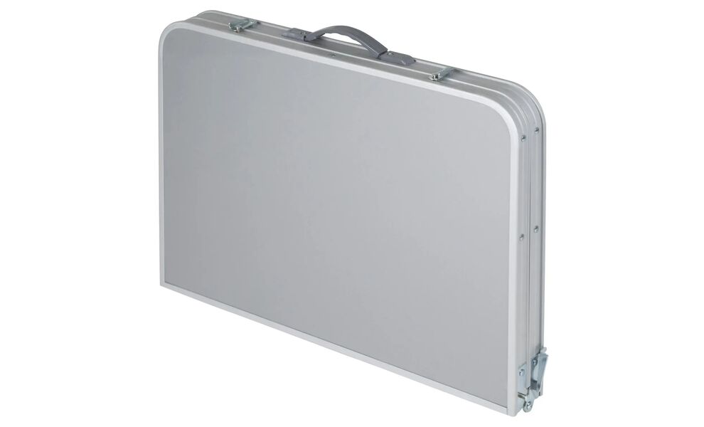 Розкладний стіл з поличкою Bo-Camp Premium - 90x60x81 см, Тип розміру: 90x60x81 см, Колір: Grey, зображення 4