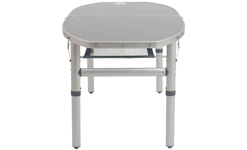 Розкладний стіл з поличкою Bo-Camp Premium Oval, 100x70x70 см, Тип розміру: 100x70x70 см, Колір: Grey, зображення 3