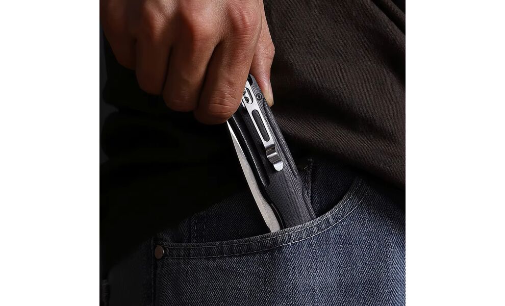 Ніж складний Firebird by Ganzo FH91 (Black), Колір руків'я: Black, зображення 13