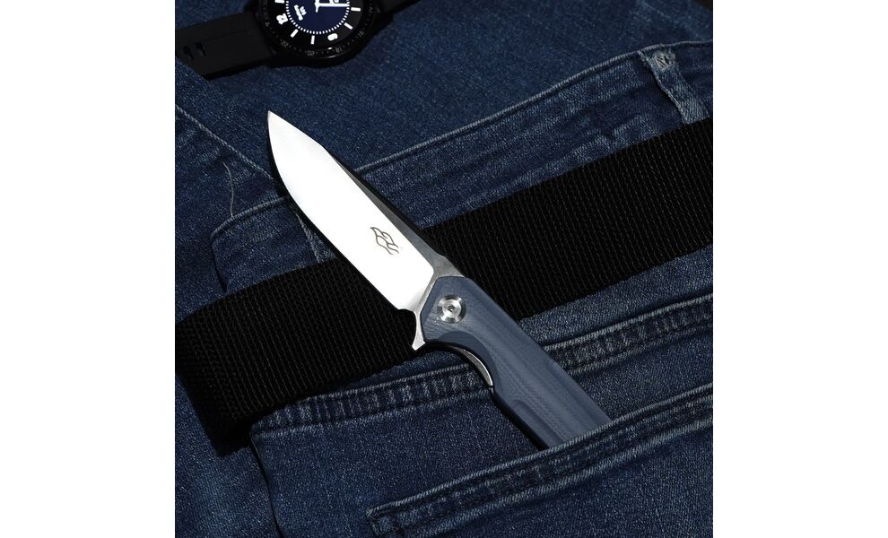 Ніж складний Firebird by Ganzo FH91 (Grey), Колір руків'я: Grey, зображення 10