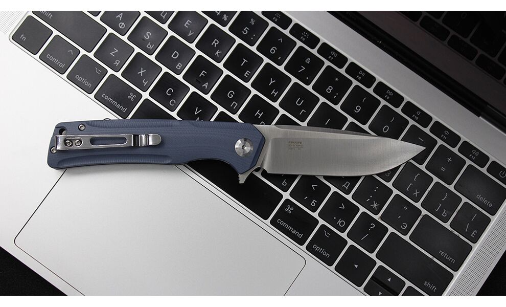 Ніж складний Firebird by Ganzo FH91 (Grey), Колір руків'я: Grey, зображення 7